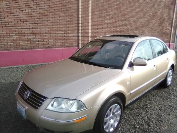 2002 VW PASSAT GLS 1.8L TURBO AUTO 160K MILES for sale in Kelso, OR