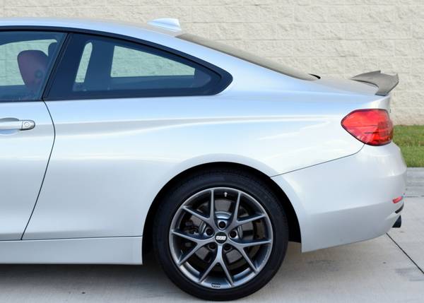 Silver 2014 BMW 435i Sport - Fox Red Leather - XDrive - BBS Wheels for sale in Raleigh, NC – photo 22