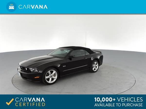 2012 Ford Mustang GT Convertible 2D Convertible Black - FINANCE ONLINE for sale in Atlanta, MD – photo 6