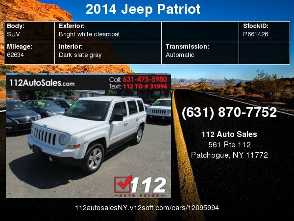 2014 Jeep Patriot Latitude for sale in Patchogue, NY – photo 23