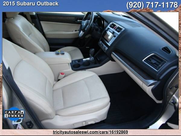 2015 SUBARU OUTBACK 2 5I LIMITED AWD 4DR WAGON Family owned since for sale in MENASHA, WI – photo 23