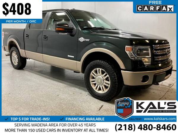 408/mo - 2013 Ford F150 F 150 F-150 King Ranch 4x4SuperCrew for sale in Wadena, MN – photo 5