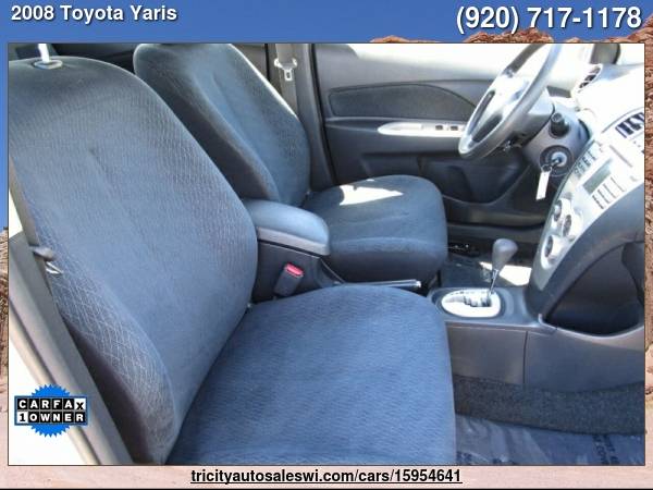 2008 TOYOTA YARIS BASE 4DR SEDAN 4A Family owned since 1971 - cars & for sale in MENASHA, WI – photo 23