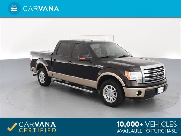 2014 Ford F150 SuperCrew Cab Lariat Pickup 4D 5 1/2 ft pickup BROWN - for sale in Memphis, TN – photo 9