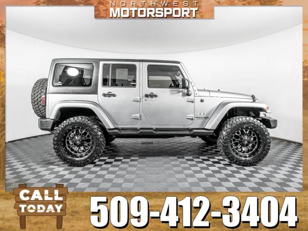 *SPECIAL FINANCING* Lifted 2018 *Jeep Wrangler* Unlimited Sahara 4x4 for sale in Pasco, WA – photo 4