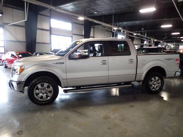 2010 Ford F-150 4x4 Lariat 4dr SuperCrew Styleside 5.5 ft. SB, Silver for sale in Gretna, IA – photo 5