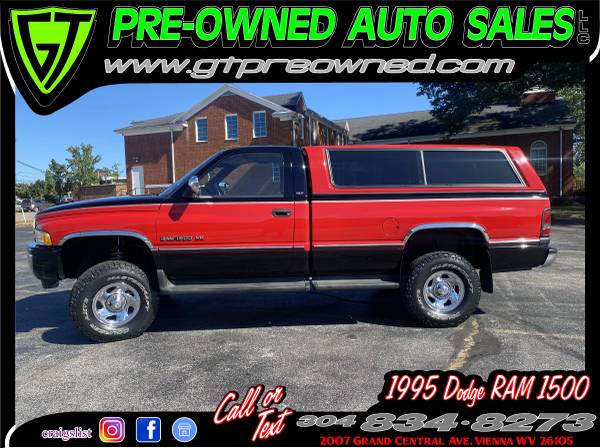 1995 DODGE RAM 1500 SLT LARAMIE/ONLY 65, 000 MILES! - cars & for sale in Vienna, WV