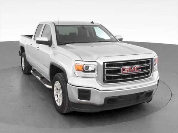 2014 GMC Sierra 1500 Double Cab SLE Pickup 4D 6 1/2 ft pickup Silver... for sale in Arlington, District Of Columbia – photo 16
