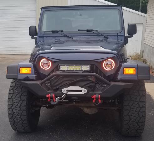 2006 Jeep Unlimited 4.0 4inch lift for sale in Topinabee, MI
