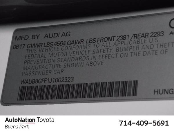 2018 Audi A3 Sedan Premium AWD All Wheel Drive SKU:J1002323 - cars &... for sale in Buena Park, CA – photo 24