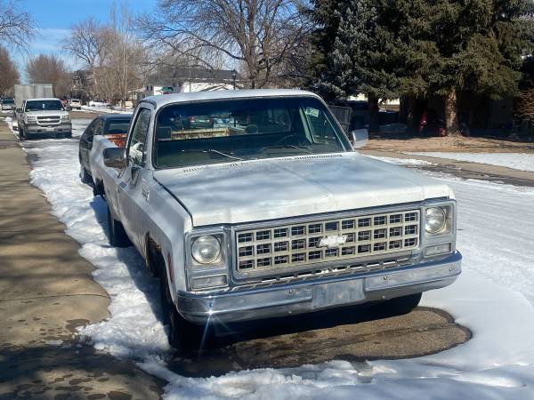 1980 Chevy Scottsdale 1/2 Ton 2 Wheel Drive Standard for sale in Longmont, CO – photo 2