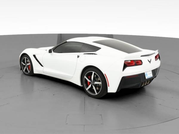 2015 Chevy Chevrolet Corvette Stingray Coupe 2D coupe White -... for sale in Winston Salem, NC – photo 7