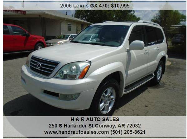 2006 Lexus GX 470"Guaranteed Financing" for sale in Conway, AR