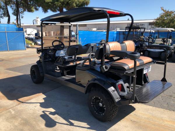 BLACK LIMMO 6 PASSENGER STREET LEGAL GOLF CART EZGO RXV READY TO G0 for sale in El Cajon, CA – photo 15