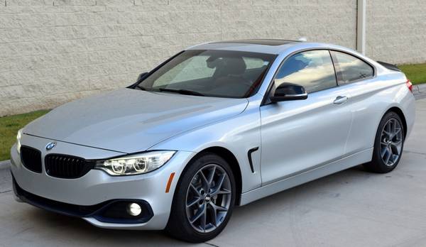 Silver 2014 BMW 435i Sport - Fox Red Leather - XDrive - BBS Wheels for sale in Raleigh, NC