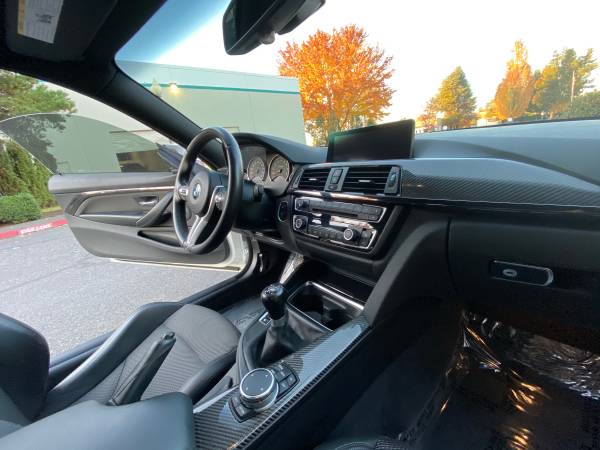 2015 BMW M4 6SPD MANUAL CARBON FIBER LOW 43K MILES exotic m3 m5 amg m for sale in Portland, OR – photo 13