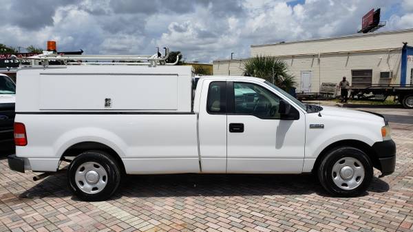 2008 FORD F150 XL, REGULAR CAB, 8 FT BED WITH TOPPER, 4.2 V6 for sale in largo, FL – photo 7