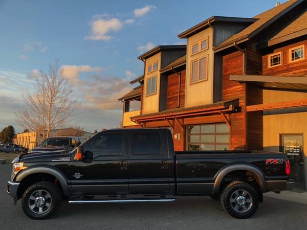 2012 Ford F350 SRW Crew Lariat PowerStroke 4x4 - - by for sale in Bozeman, MT – photo 3