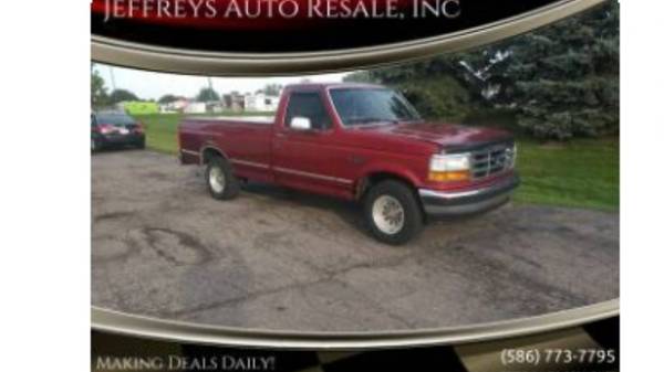 1994 FORD F150 4X2 5 SPD 5.0 V8..mechanic owned 15 years..NICE CONDITI for sale in Clinton Township, MI
