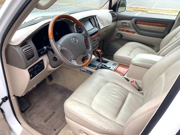 2006 Lexus LX470 - Gorgeous Crystal Pearl White - Dealer Serviced! for sale in Springfield, District Of Columbia – photo 11