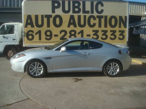 2008 Hyundai Tiburon Public Auction Opening Bid for sale in Mission Valley, CA – photo 2