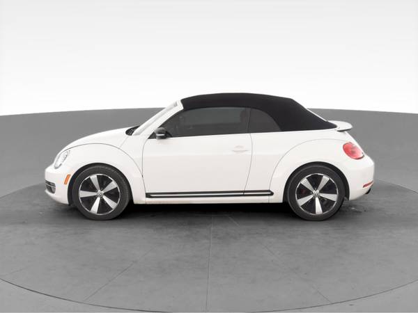 2013 VW Volkswagen Beetle Turbo Convertible 2D Convertible White - -... for sale in Ocean City, MD – photo 5