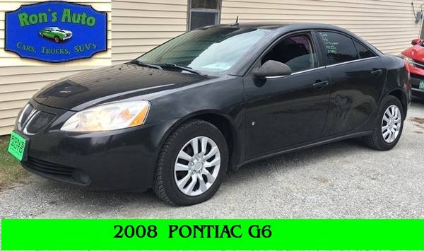 2008 Pontiac G6 Used Cars Vermont at Ron’s Auto Vt - cars & trucks -... for sale in W. Rutland, Vt, VT