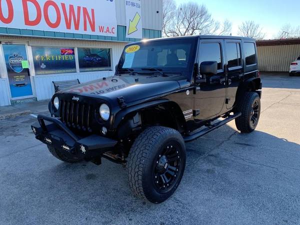 2015 JEEP WRANGLER UNLIMI SPORT - - by dealer for sale in Fort Worth, TX