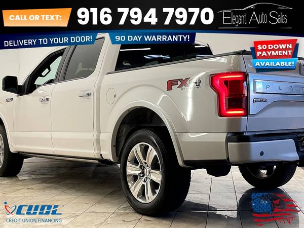 2015 Ford F-150 PLATINUMF150 F 150 98, 000 LOW MILES - cars & for sale in Rancho Cordova, CA – photo 4