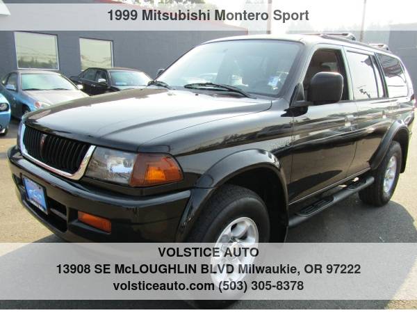 1999 Mitsubishi Montero Sport 4dr LS Auto BLACK SUPER CLEAN ! for sale in Milwaukie, OR