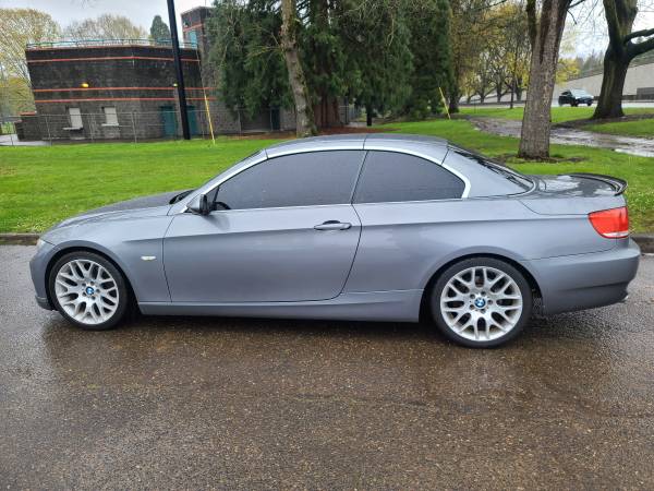 2009 BMW 328i Grey/Brown Hard Top Convertible Rare 6 Speed Manual for sale in Portland, OR – photo 9