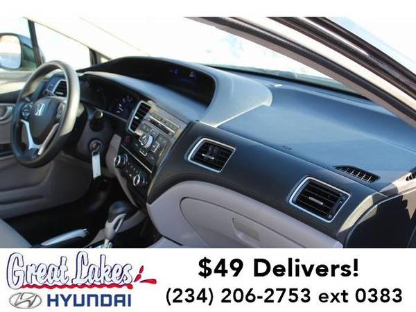 2013 Honda Civic sedan LX - - by dealer - vehicle for sale in Streetsboro, OH – photo 17