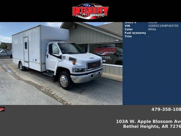2008 GMC Top Kick/Kodiak White - - by dealer - vehicle for sale in Bethel Heights, AR