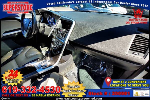 2011 VOLVO XC60 3.2 SUV-EZ FINANCING-LOW DOWN! - cars & trucks - by... for sale in El Cajon, CA – photo 4