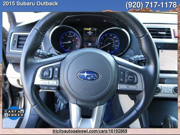 2015 SUBARU OUTBACK 2 5I LIMITED AWD 4DR WAGON Family owned since for sale in MENASHA, WI – photo 13