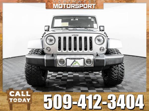 Lifted 2017 *Jeep Wrangler* Unlimited Sahara 4x4 for sale in Pasco, WA – photo 7