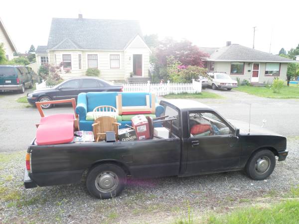 1984 Isuzu P up longbed gasoline pickup - trade for upright bass or for sale in Bellingham, WA – photo 4