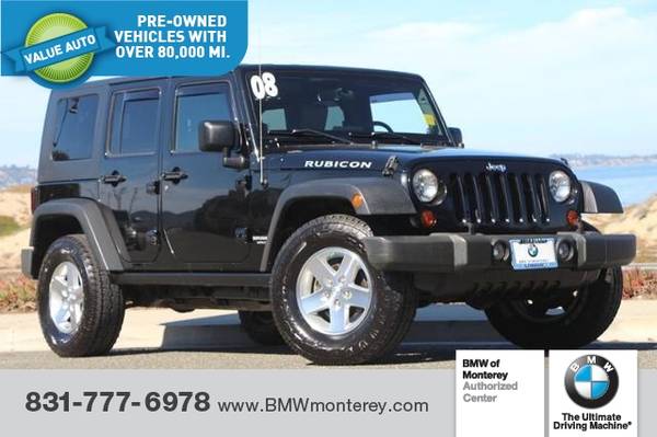 2008 Jeep Wrangler 4WD 4dr Unlimited Rubicon for sale in Seaside, CA – photo 3