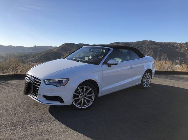 Audi A3 convertible white 2016 - cars & trucks - by owner - vehicle... for sale in Escondido, CA – photo 2