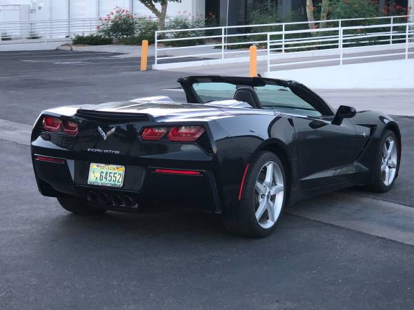 2014 Corvette Convertible-3LT-Auto-CLEAN TITLE + CARFAX-$349 mo OAC* for sale in Las Vegas, TX – photo 6