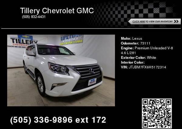 2017 Lexus GX - - by dealer - vehicle automotive sale for sale in Moriarty, NM