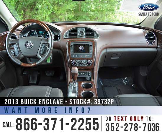 *** 2013 Buick Enclave SUV *** Homelink - Leather Seats - Remote Start for sale in Alachua, GA – photo 15