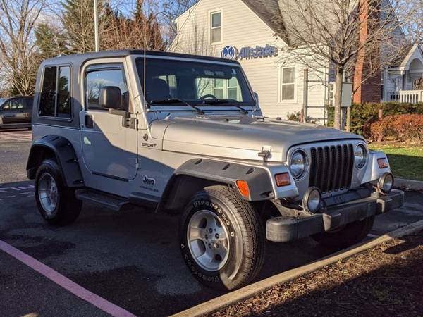 2003 Jeep Wrangler Sport 4x4 4WD Four Wheel Drive SKU:3P301796 -... for sale in Laurel, MD – photo 3