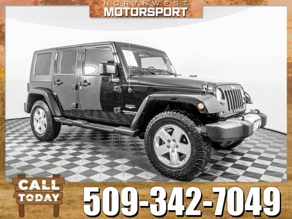 *WE BUY CARS* 2009 *Jeep Wrangler* Unlimited Sahara 4x4 for sale in Spokane Valley, WA