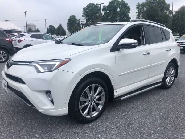 2017 TOYOTA RAV4 PLATINUM for sale in Dearing, PA