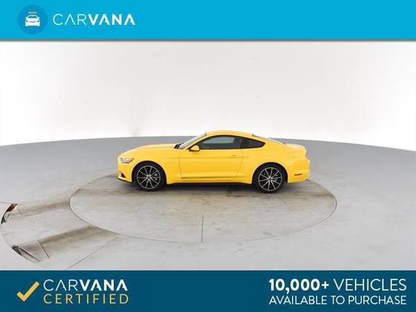 2016 Ford Mustang EcoBoost Coupe 2D coupe YELLOW - FINANCE ONLINE for sale in Atlanta, CA – photo 7