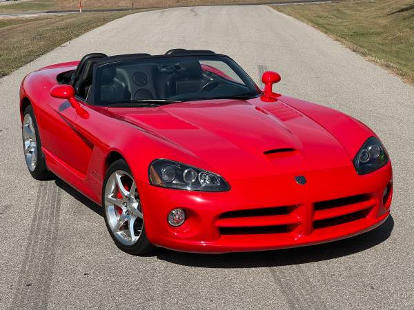 2004 Dodge Viper SRT10 Roadster - Red, 6 Speed, Only 10, 772 Miles! for sale in Lincoln, NE – photo 2