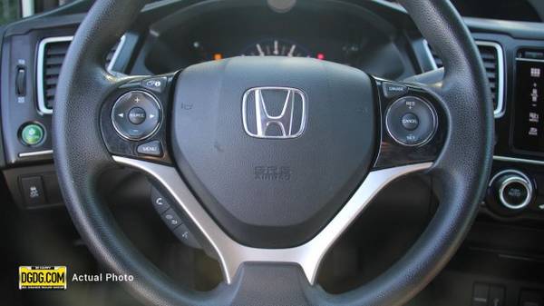 2015 Honda Civic EX coupe Taffeta White for sale in San Jose, CA – photo 5