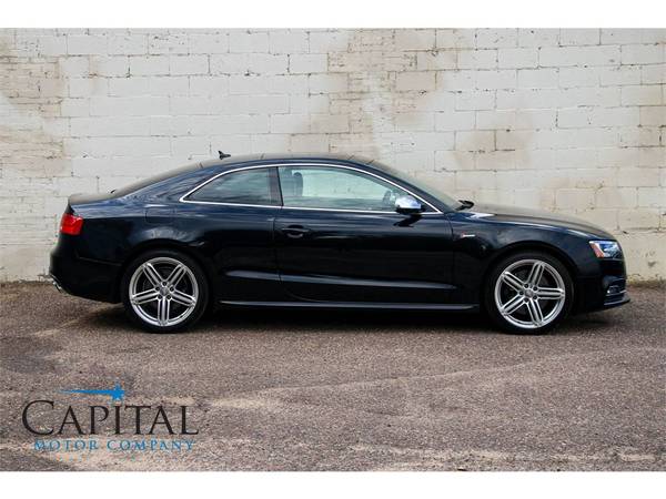 2013 S5 Audi Quattro w/SUPERCHARGED V6! All-Wheel Drive with NAV! for sale in Eau Claire, WI – photo 4
