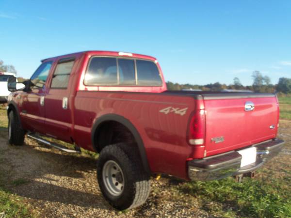 02 Ford XLT f350, 4x4, crew cab, 7.3 power stroke diesel for sale in Winchester, OH – photo 3